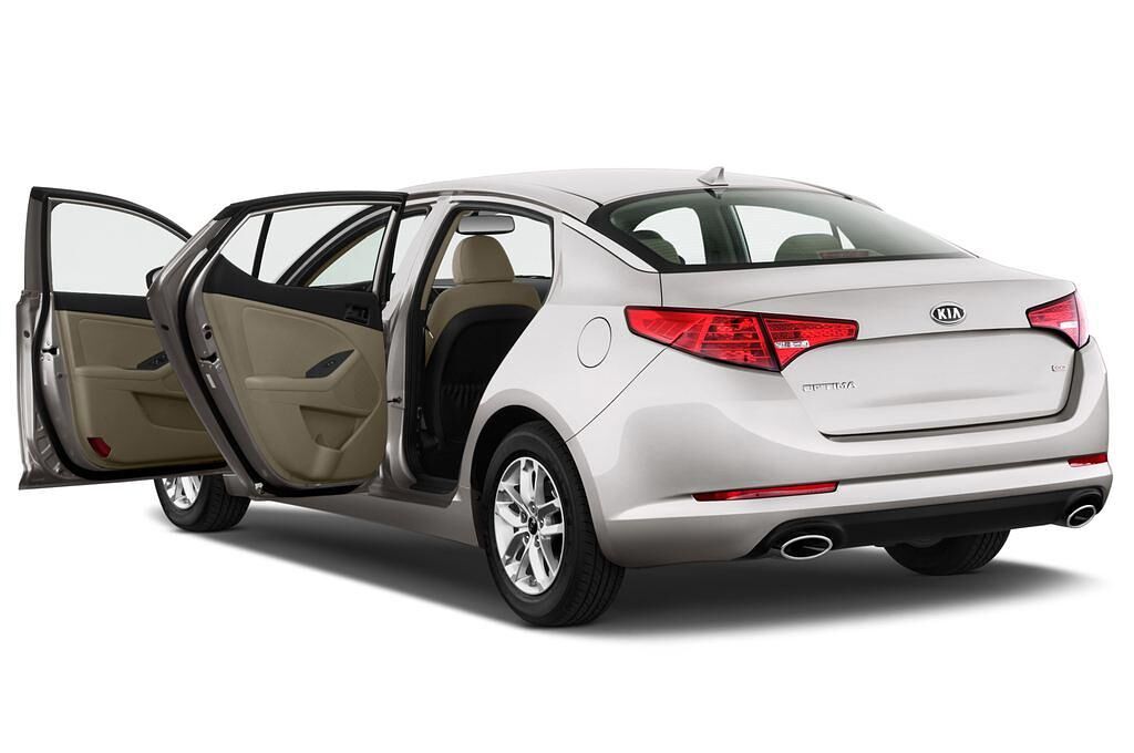 Kia Optima (Baujahr 2012) Attract 4 Türen Tür geöffnet