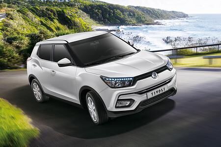 Ssangyong-Sondermodell - Mini-SUV im Supermarkt