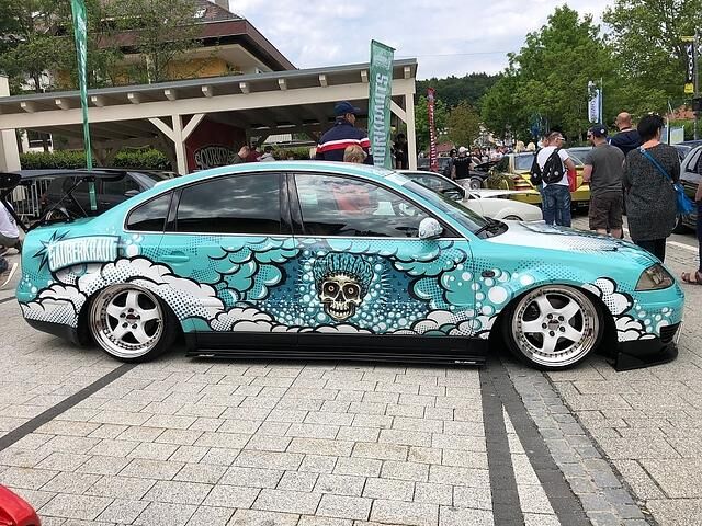 Extreme Tieferlegungen gehören dazu