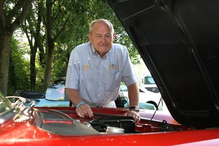 Peugeot-Fan Kalevi Tiusanen aus Finnland
