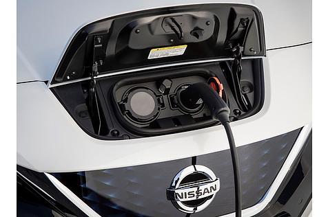 Das Aufladen im Nissan Leaf ist bequemer geworden