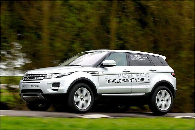 Erste Testrunden im englischen Gaydon: Der neue Range Rover Evoque