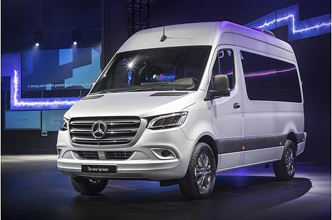 Weltpremiere Mercedes Sprinter Duisburg 2018