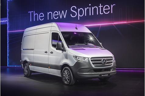 Weltpremiere Mercedes Sprinter Duisburg 2018