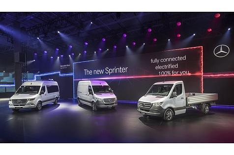 Weltpremiere Mercedes Sprinter Duisburg 2018