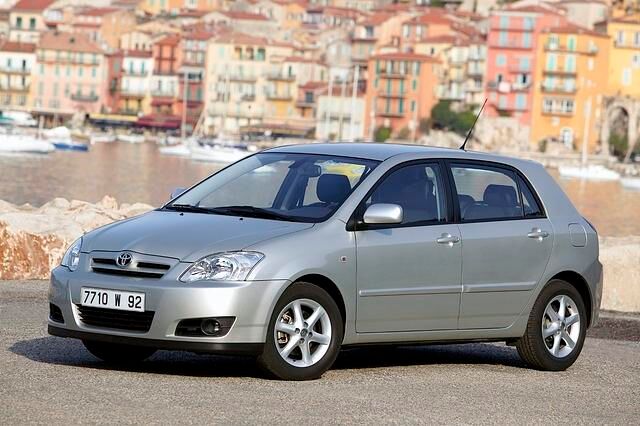 Gebaut wurder der Corolla von 2001 bis 2007