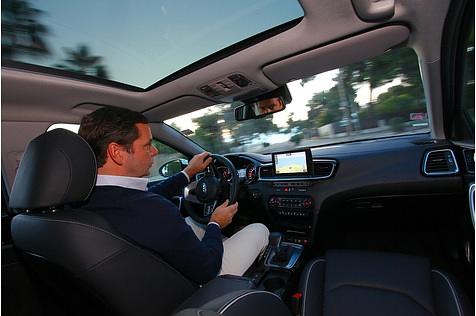 Prototypenfahrt im Kia Ceed 2018