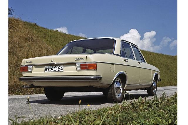 Nochmal der Audi 100 GL 