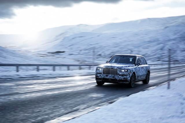 Der Name für das erste Rolls-Royce-SUV ist nun offiziell