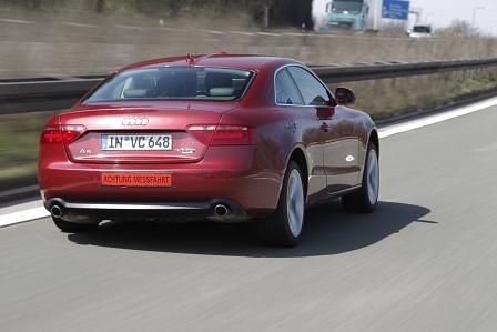 Audi A5 Prototyp - querkraftfreies Fahren