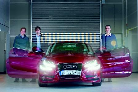 Audi A5 Prototyp - querkraftfreies Fahren