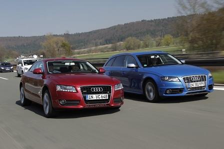 Audi A5 Prototyp - querkraftfreies Fahren