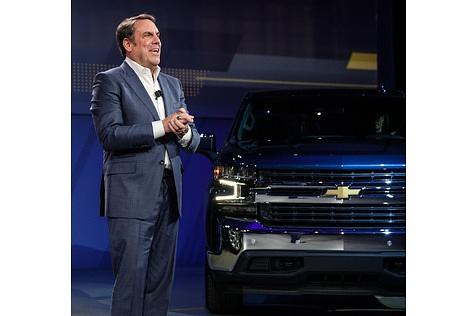 Chevrolet Silverado mit Mark Reuss