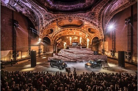 Mercedes G-Klasse 2018 - im Michigan Theatre