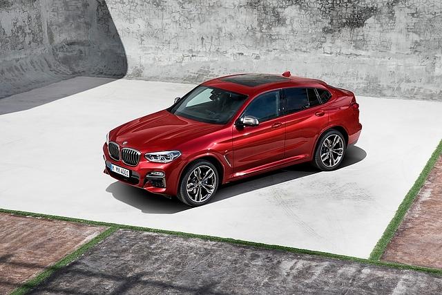 Der neue BMW X4 steht ebenfalls in Genf