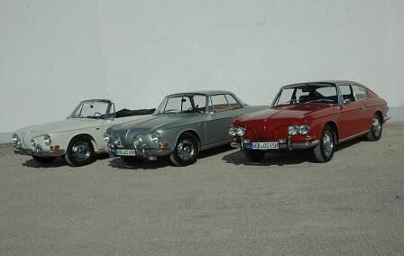 Karmann-Ghia Typ 34: Cabrio, Coupé, Fließheck-Studie TL