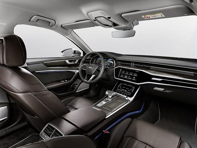 Der Innenraum des Audi A6 2018