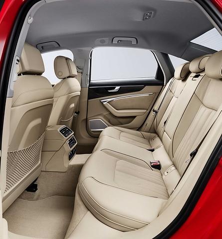 Audi A6 2018 - bequemere Sitze auch im Fond