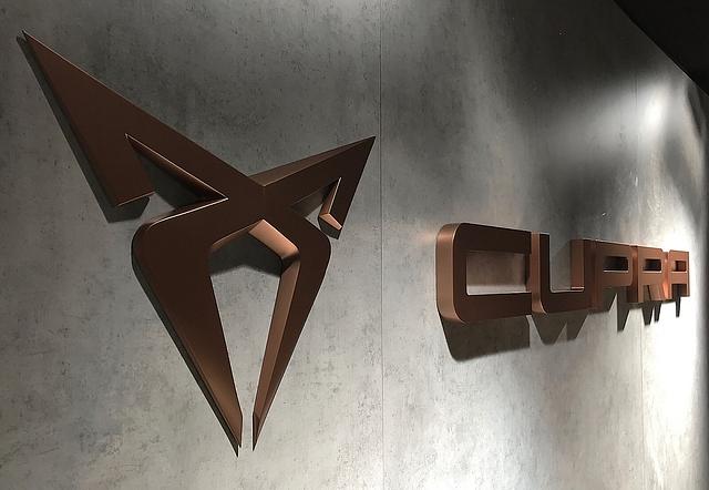 Das Markenlogo von Cupra