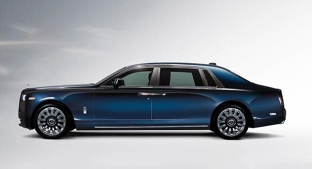 Rolls Royce Phantom Blue Shadow