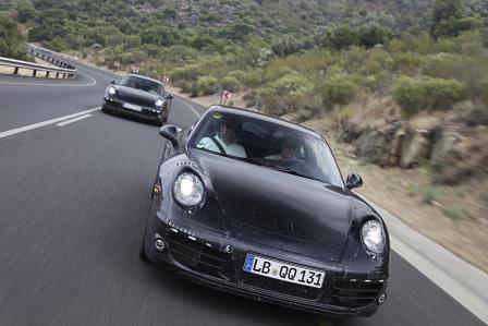 Prototypenerprobung Porsche 911 / Baureihe 991
