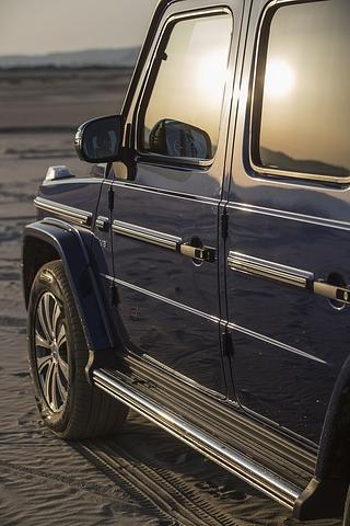 Die Karosserie des Mercedes G 500 ist signifikant steifer als bisher