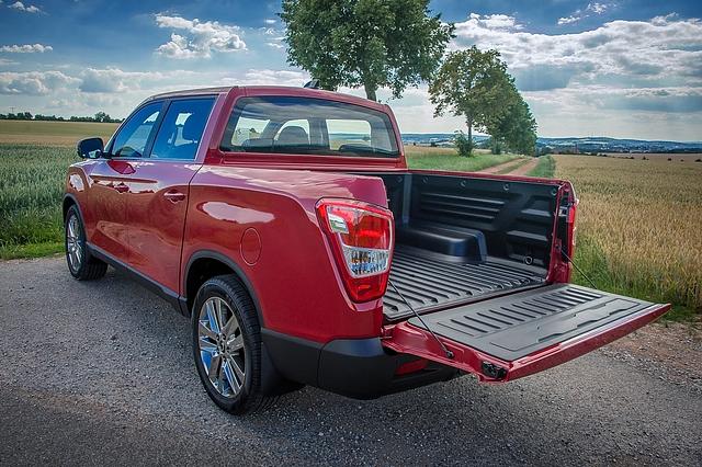 SsangYong Musso e-XDi 220 - die Ladefläche ist 1,30 Meter lang