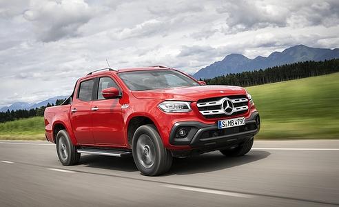 Mercedes X 350 d 4 Matic - Sahnehäubchen