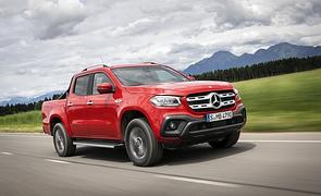 Mercedes X 350 d 4 Matic - Sahnehäubchen