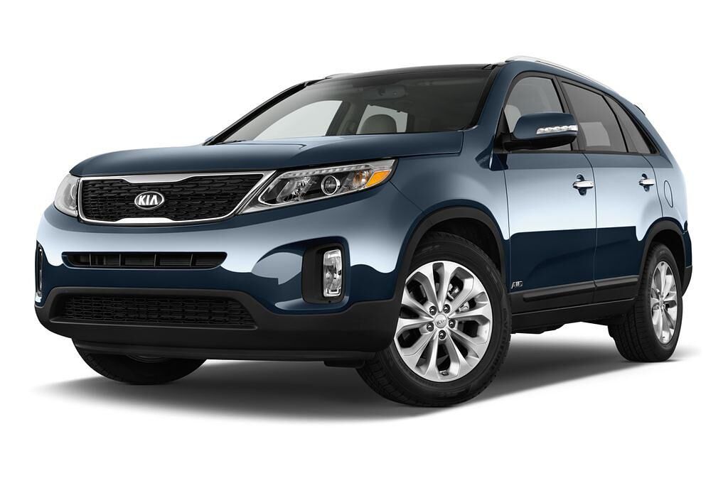 Kia Sorento (Baujahr 2013) Spirit 5 Türen seitlich vorne mit Felge