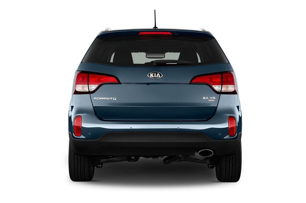Kia Sorento (Baujahr 2013) Spirit 5 Türen Heckansicht