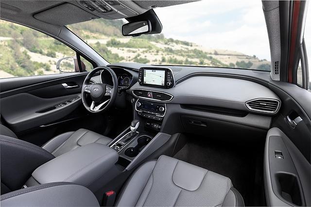 Der Innenraum des Hyundai Santa Fe ist hochwertiger geworden