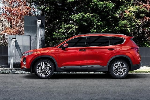Der Hyundai Santa Fe ist um sieben Zetimeter in der Länge gewachsen