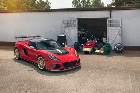 Lotus Exige Type 49 und 79  - Jubiläum in Goodwood 