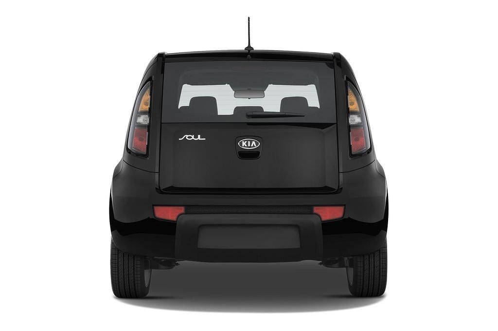 Kia Soul (Baujahr 2011) Spirit 5 Türen Heckansicht