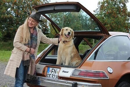 Gaby Sprotte und ihr AMC Pacer