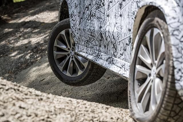 Mercedes GLE 2019 - hoch das Bein