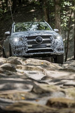 Mercedes GLE 2019 - überzeugt Dank Luftfeder auch im Gelände