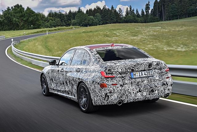 BMW 330i G20 Erprobung Nürburgring 2018