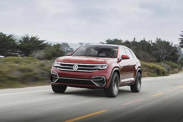Der VW Atlas Cross Sport Prototyp hat kurze Überhänge