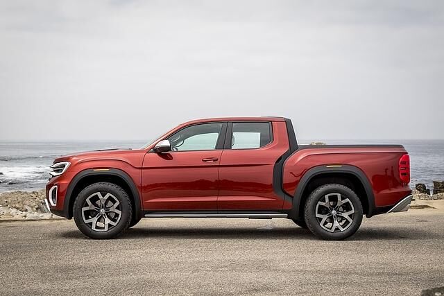 Der VW Atlas Tanoak Prototyp ist ein Mid-Size-Pickup