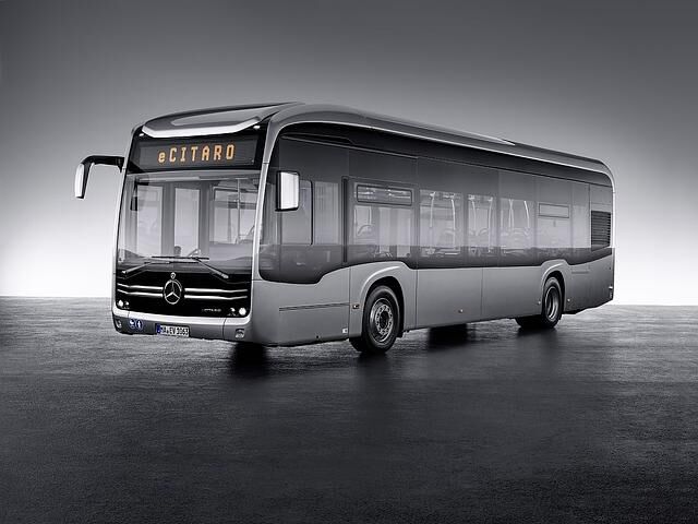 Der Mercedes eCitaro schafft bis zu 250 Kilometer Reichweite