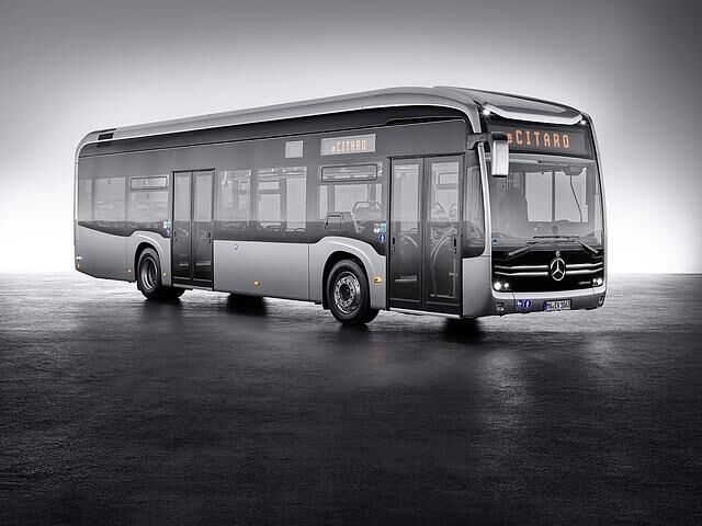 Der Mercedes eCitaro hat auch ein frischeres Design