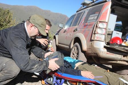 Land Rover Ambulanz