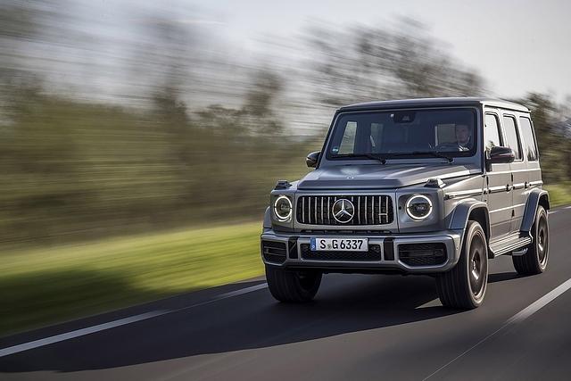 Auf guten Straßen geht es mit dem Mercedes-AMG G 63
