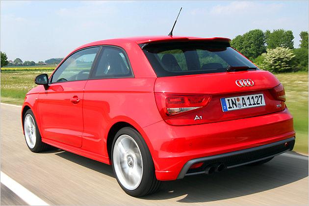 Das sonst optionale S-line-Exterieurpaket gibt es beim Top-A1 serienmäßig