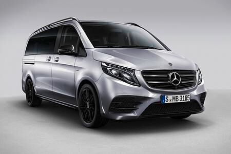 Mercedes V-Klasse Night Edition - Sparen mit schwarzen Akzenten
