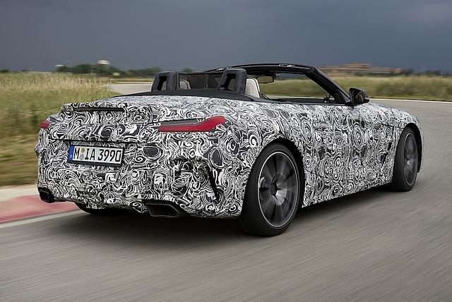 Der BMW Z4 wie als M40i rund 1.5 Tonnen