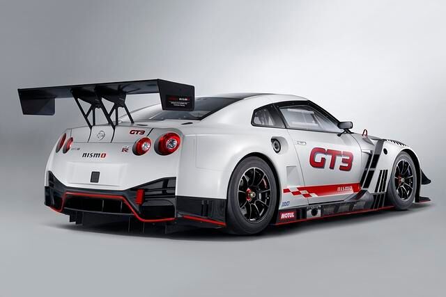 Das Heck des GT-R GT3