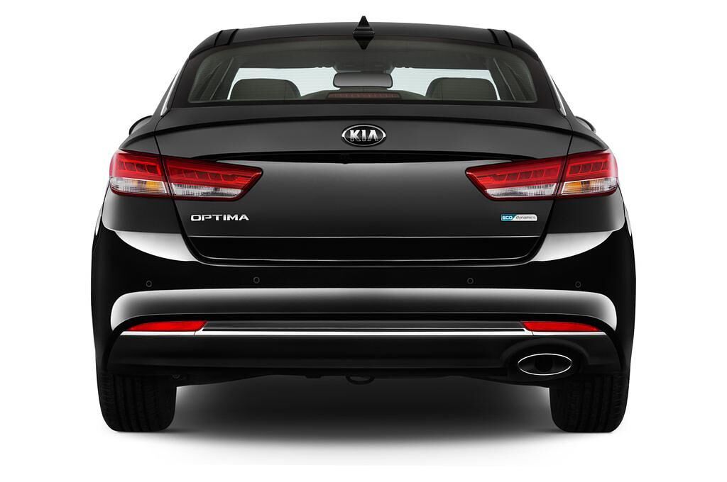 Kia Optima (Baujahr 2016) Spirit 4 Türen Heckansicht